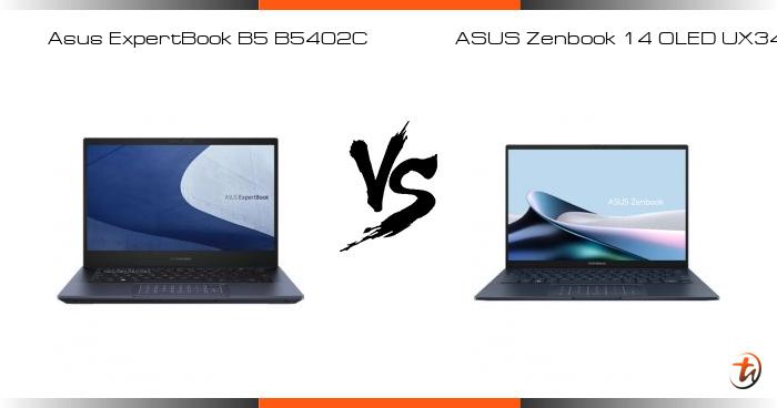 ASUS ZenBook 14 vs ExpertBook B5
